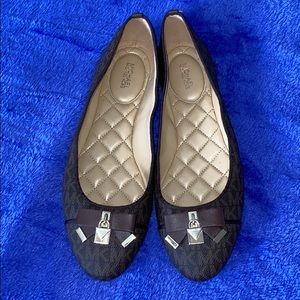 MK Alice Logo Ballet Flat